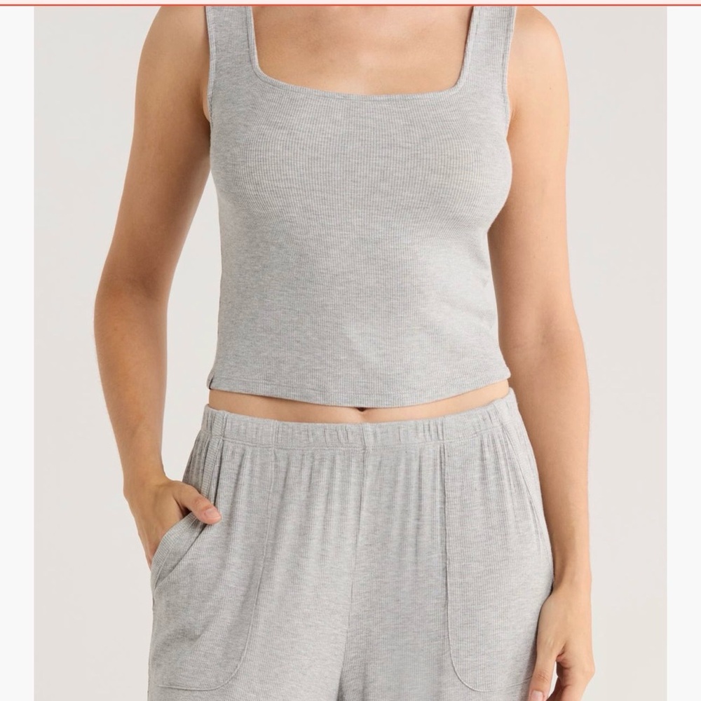 Barefoot Dreams Square Neck Tank Top